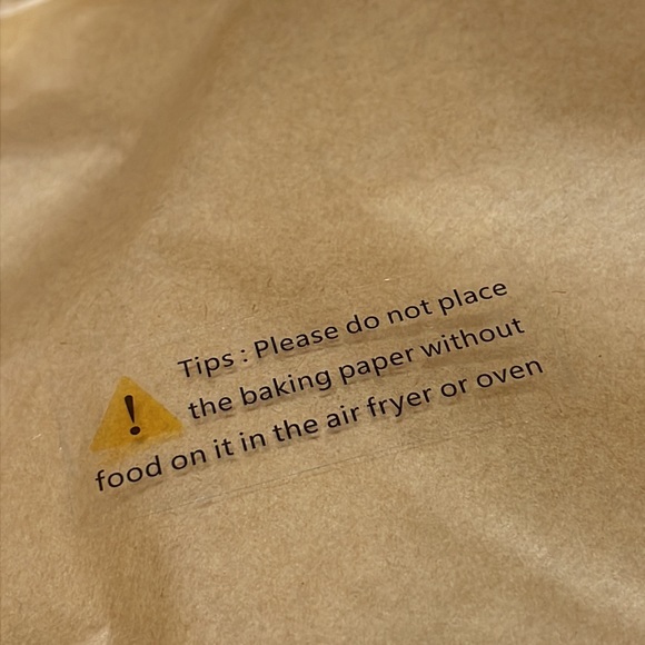 NIB Air Fryer 8” Liners 120 Pack - Picture 5 of 5